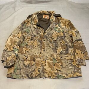 VTG Y2K Men Advantage Realtree Camo Hunt Jacket Field Barn Chore USA-XL-XXXX